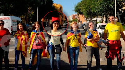La nueva líder de C’s en Cataluña participó en la manifestación independentista de la Diada de 2013 ciudadanos, cataluña, manifestación, diada,
