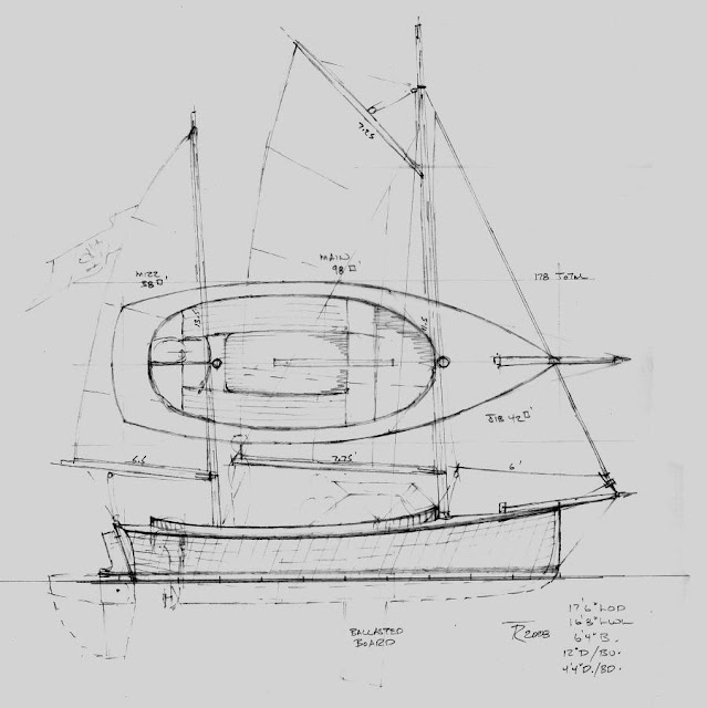small sailboat layout