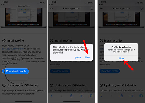 iphone beta profiles iphone beta profiles