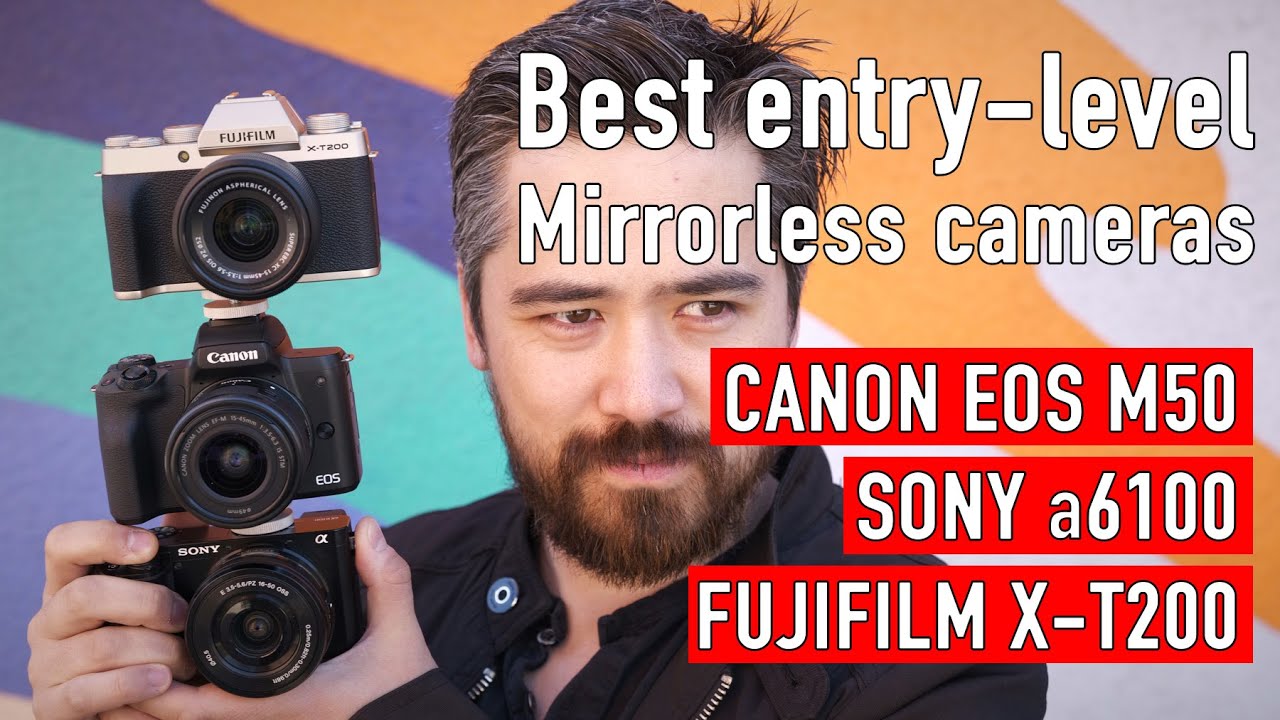 Best Entrylevel APSC Mirrorless Camera (Canon EOS M50, Sony a6100