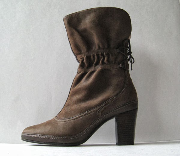 CLARKS BROWN LEATHER ANKLE BOOTS WOMENS SIZE 8