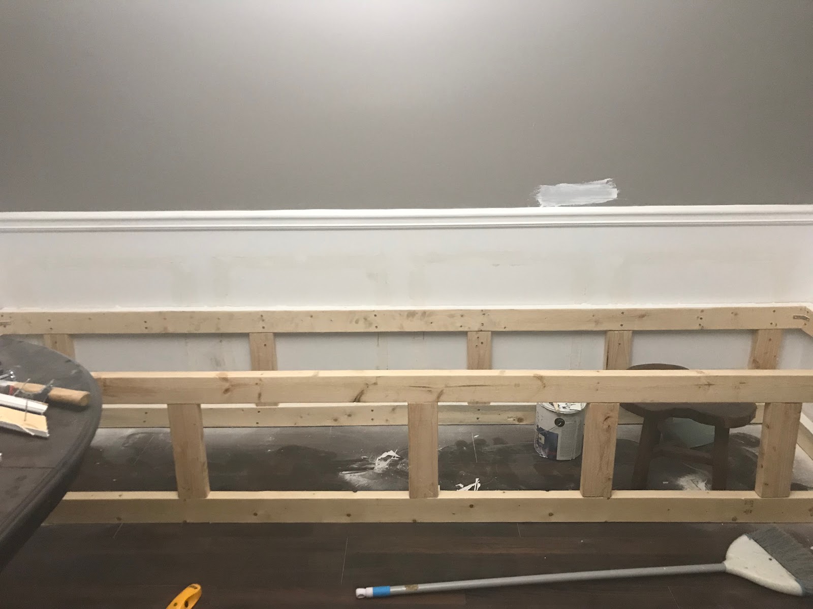 A DIY BuiltIn Bench with Storage tutorial for any space of your home.