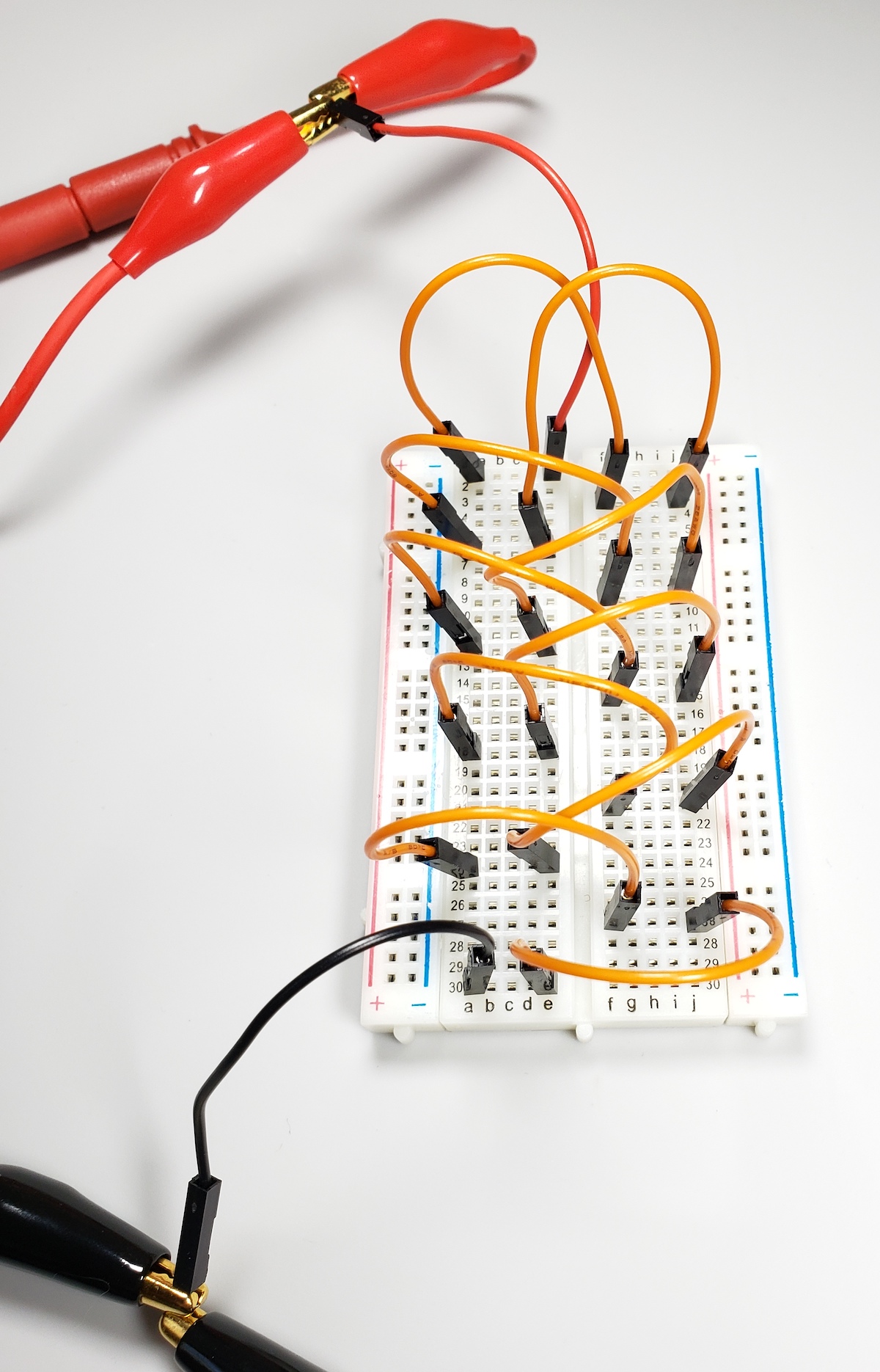Simon Says Measuring breadboard wiring resistance how bad is bad