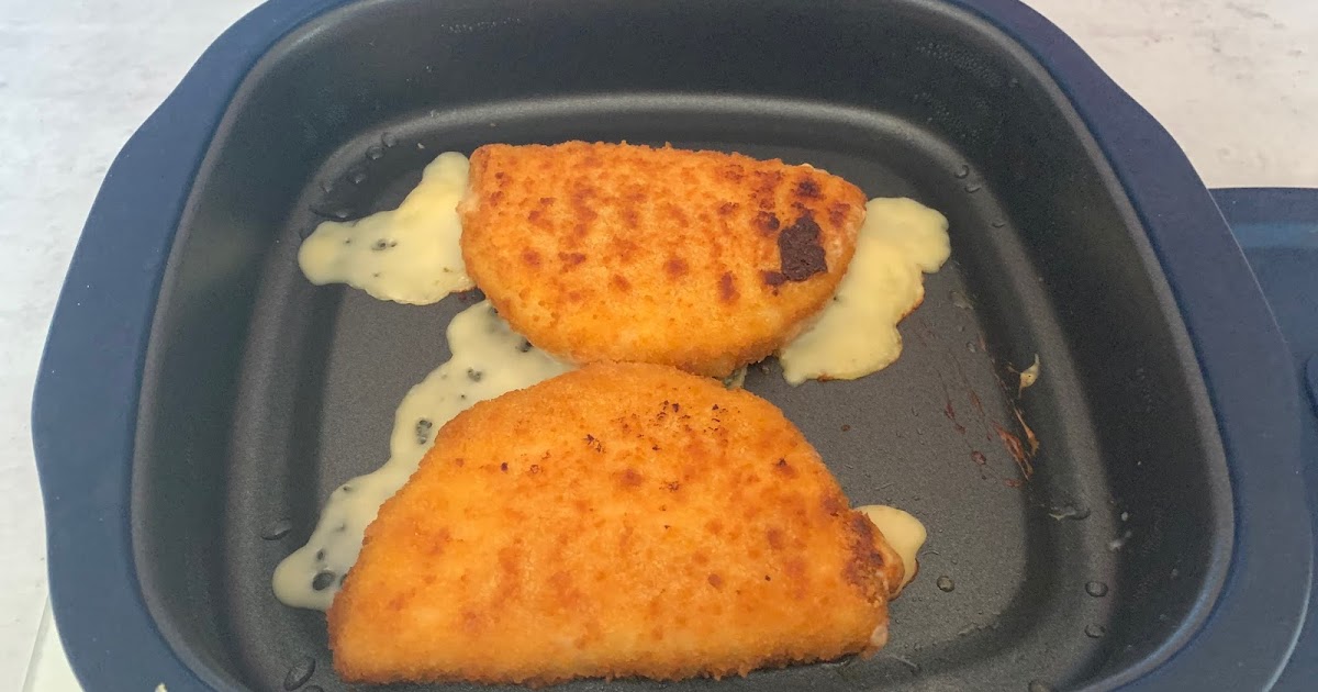 Les recettes de Phiphine Cordon bleu au Micro Pro Grill