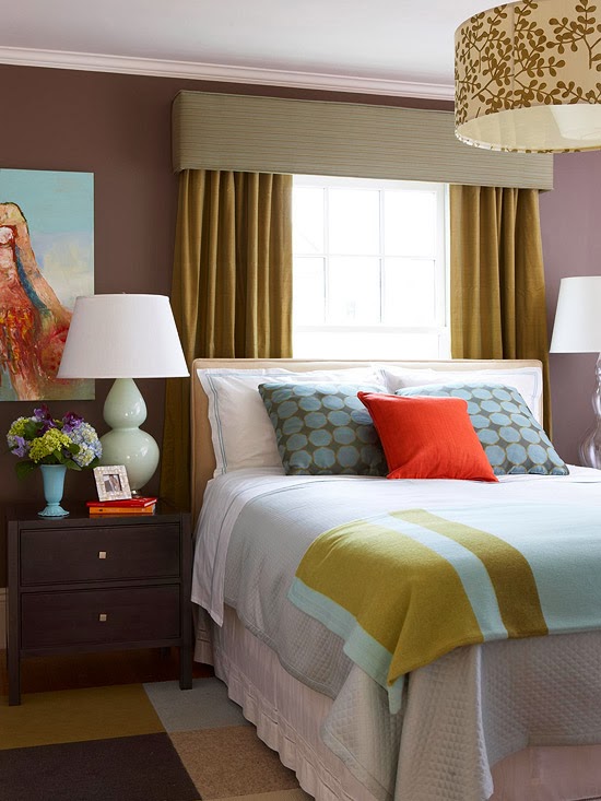 Modern Furniture 2014 Smart Bedroom  Window  Treatments Ideas 