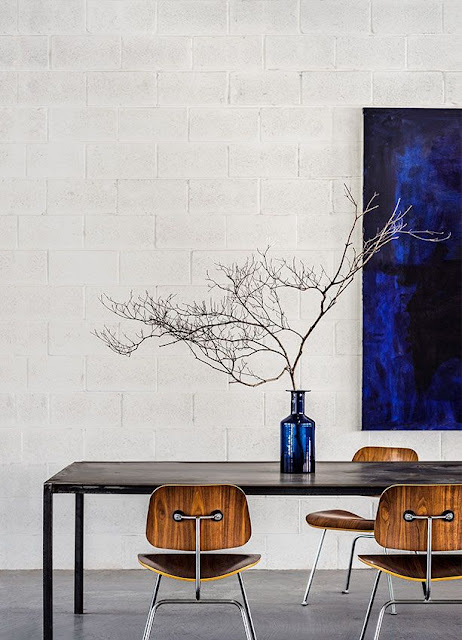 Decoração em azul, ambientes decorados com azul marinho, blog Achados de Decoração