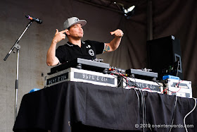 Mix Master Mike at Riverfest Elora on Sunday, August 18, 2019 Photo by John Ordean at One In Ten Words oneintenwords.com toronto indie alternative live music blog concert photography pictures photos nikon d750 camera yyz photographer summer music festival guelph elora ontario