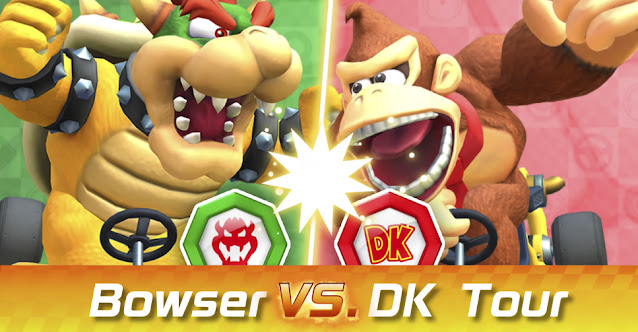 Mario Kart Tour (Mobile) colocará Bowser e Donkey Kong para competir na próxima temporada