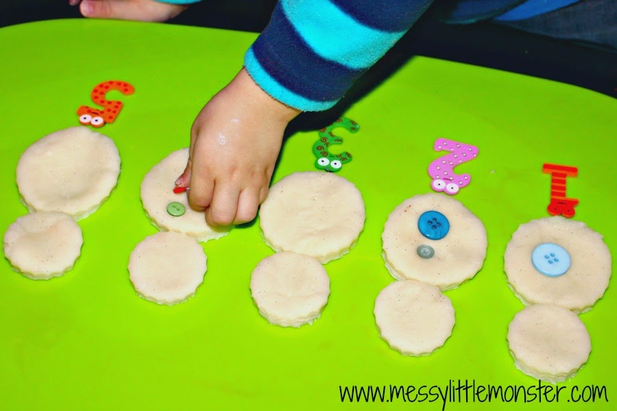 counting activity for toddlers and preschoolers