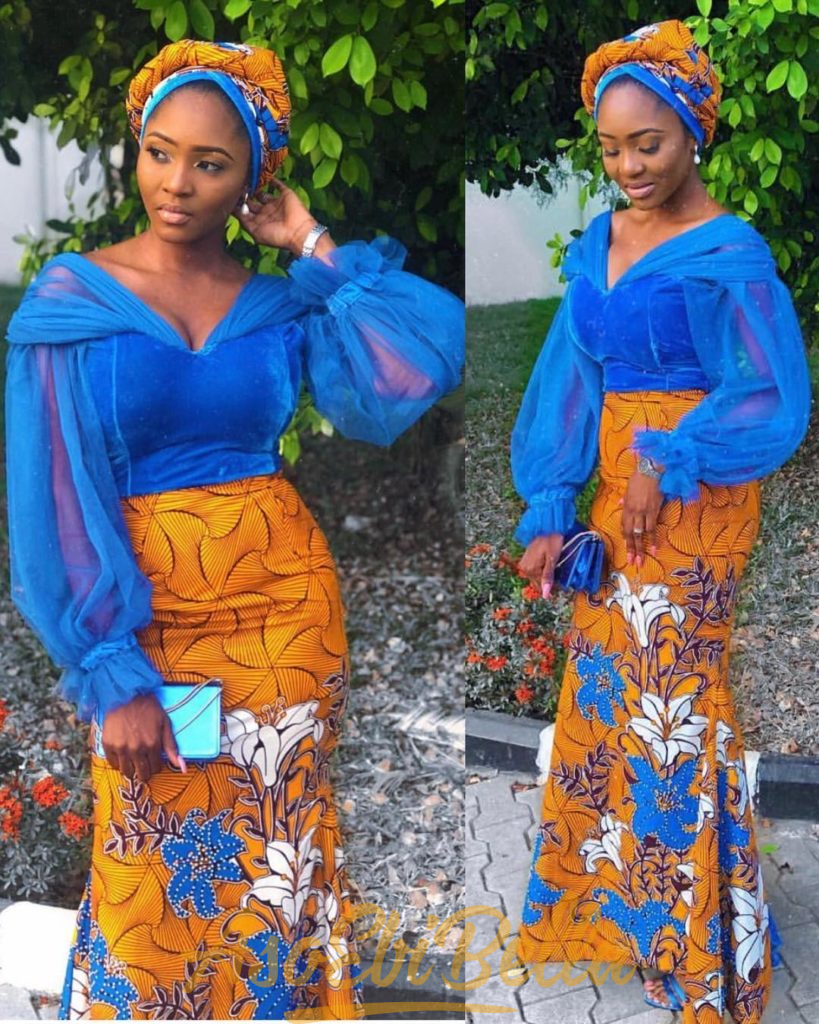 #EbFabLook Vol 42B Women: Try This New Aso-Ebi Style Worn From 1th To 10th January 2019