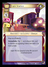 My Little Pony Train Station Marks in Time CCG Card