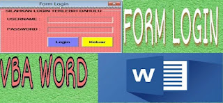 Cara Membuat Form Login di VBA Microsoft Word