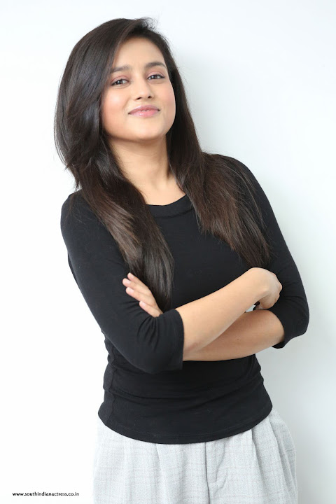 Mishti Chakraborty stills at Babu Baga Busy movie interview