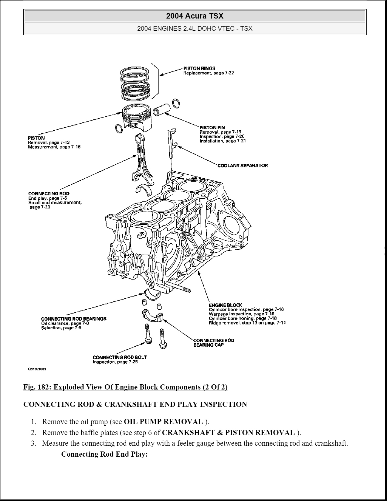 K SERIES ENGINE FREE DOWNLOAD K24A2 SERVICE MANUAL PART 1 ENGINE BLOCK