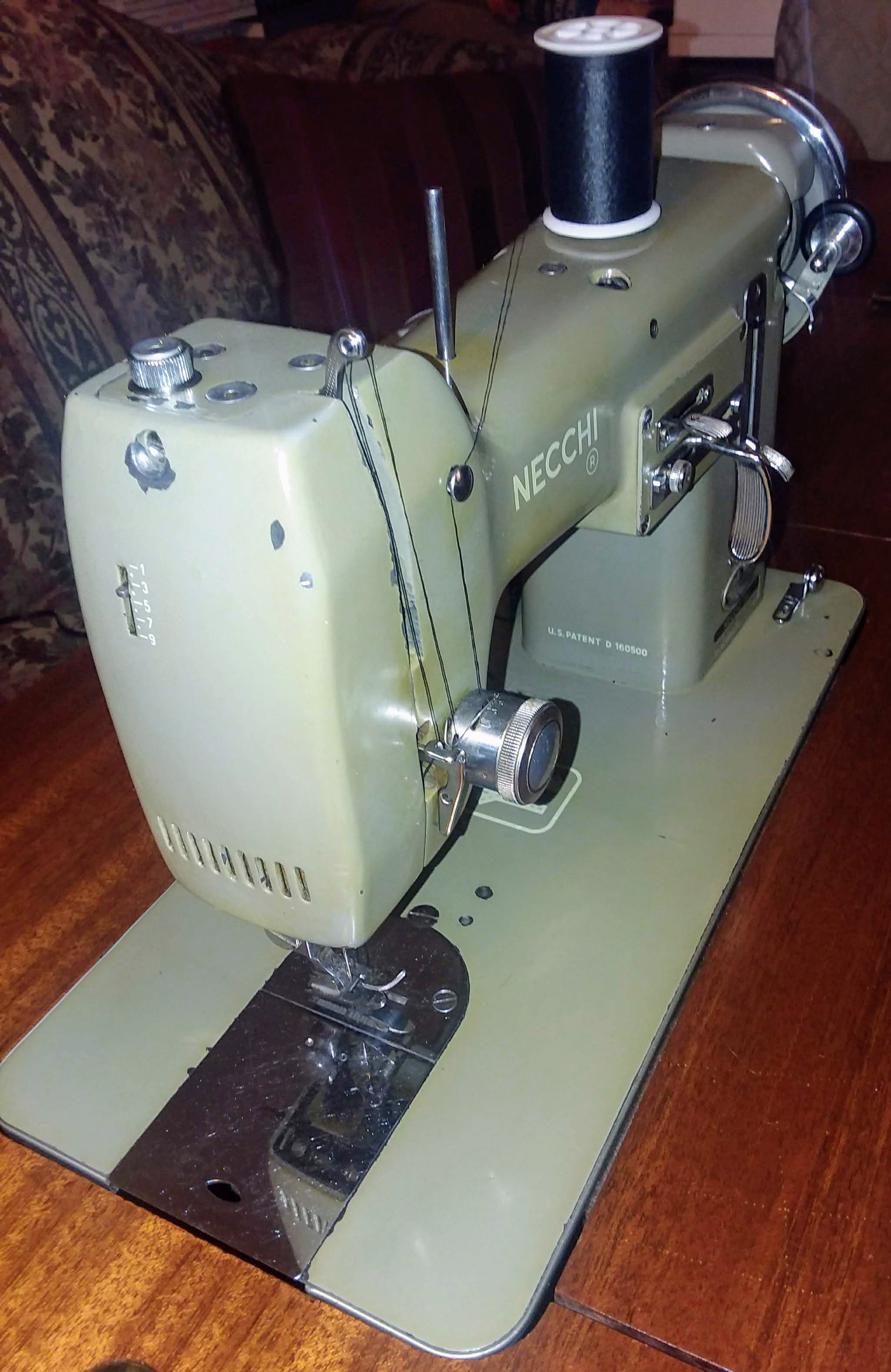 Necchi BU MIRA Sewing Machine Italian made masterpiece! (unfinished
