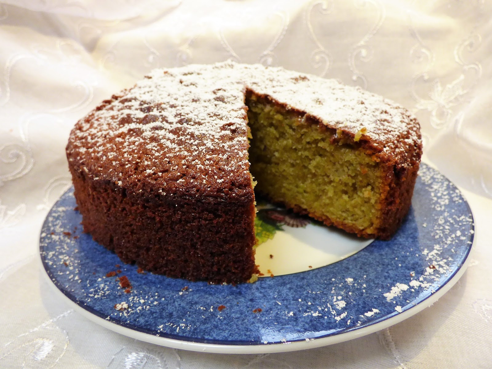 Chez Maximka Pistachio orange cake