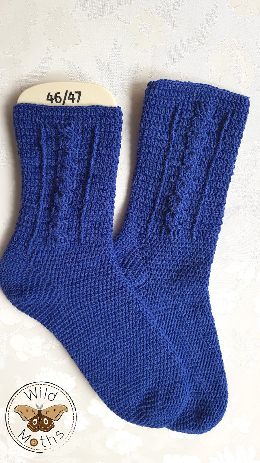 Wildmoths Handcrafted Creations Giant Crochet Socks