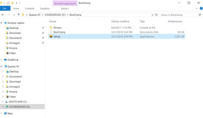 Software di supporto Software windows