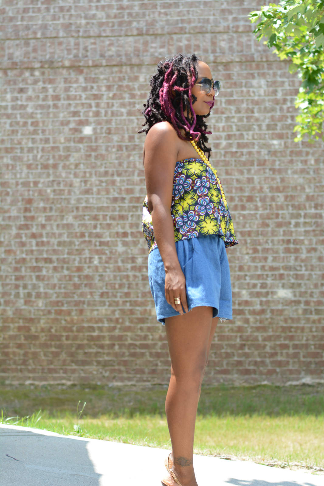 refashion a thrift store romper with an easy diy