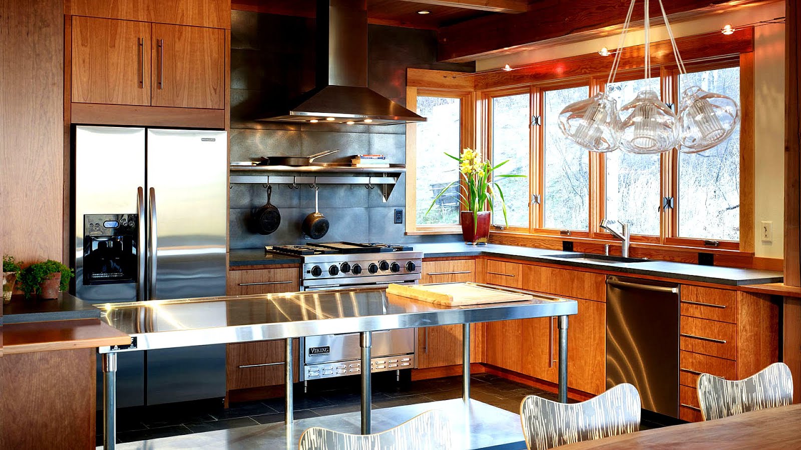 Stainless Steel Kitchen Tables - Steel Choices