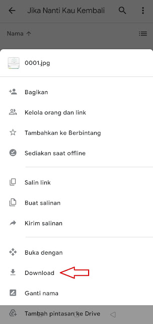 Cara Download File di Aplikasi Google Drive Lewat HP Android Cara Download File di Aplikasi Google Drive Lewat HP Android