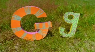 The letters G appear along with the song G is Great. Sesame Street Alphabet Songs