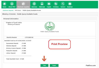 Available funds print preview Available funds print preview