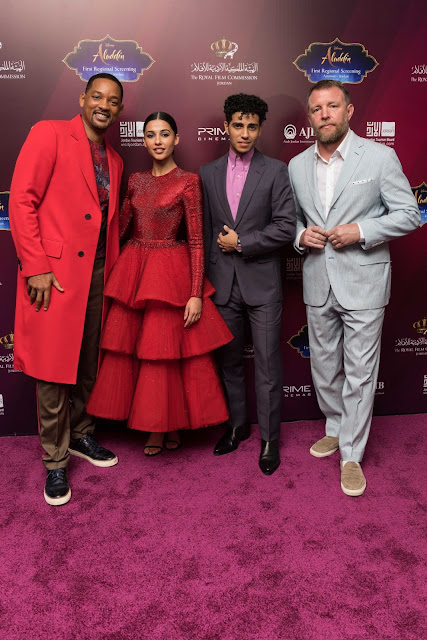 Naomi Scott at Aladdin VIP Sscreening with Jordanian Royal Family in
