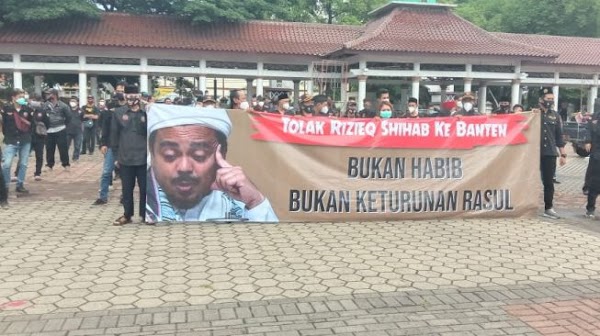 Anshor dan Banser NU Tolak HRS Datang ke Banten