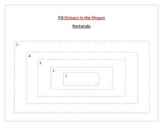 Shapes - Worksheet for toddlers | Worksheets on Shapes - Worksheet4all