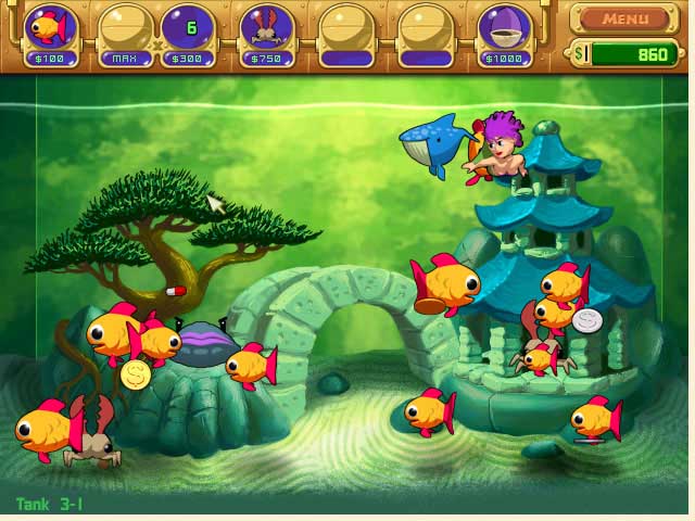 game insaniquarium deluxe game insaniquarium deluxe