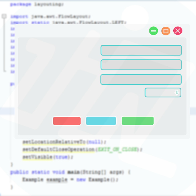 Cara Mengatur Layout Java Dengan Coding Tanpa Drag & Drop - Mensdesover