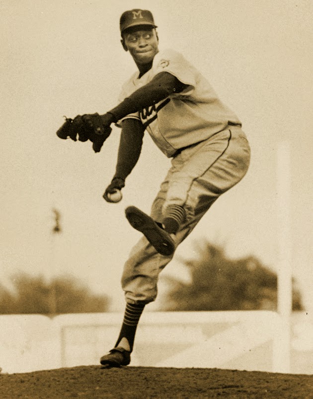 Video: Satchel Paige pitching in 1957 with Miami Marlins