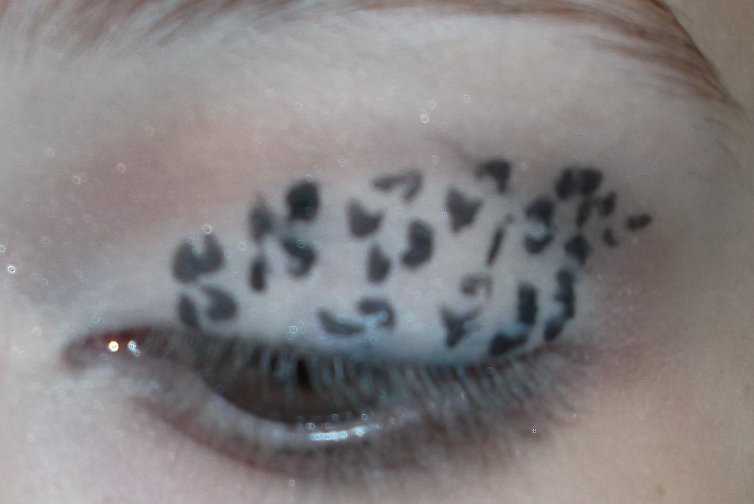 Diva de Brechó: Tutorial de maquiagem "Oncinha"