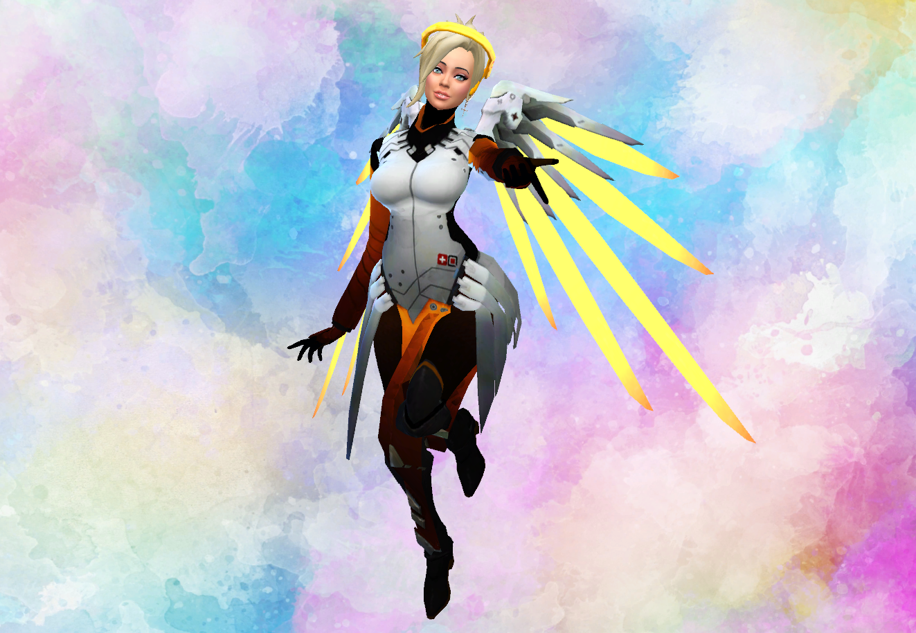 Mercy là một trong những nhân vật của game Overwatch. 