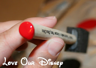 Ends of brushes are perfect for making Mickey heads on chore sticks. Check out this craft from LoveOurDisney.com