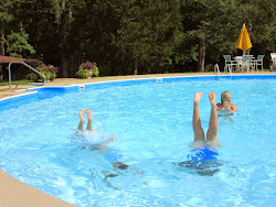 Tried to be Super Mom at the pool but this happened instead