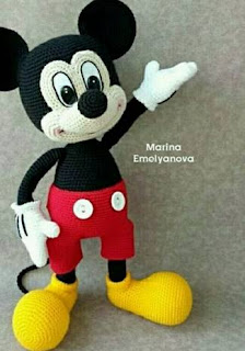 PATRON GRATIS MICKEY MOUSE AMIGURUMI 48418