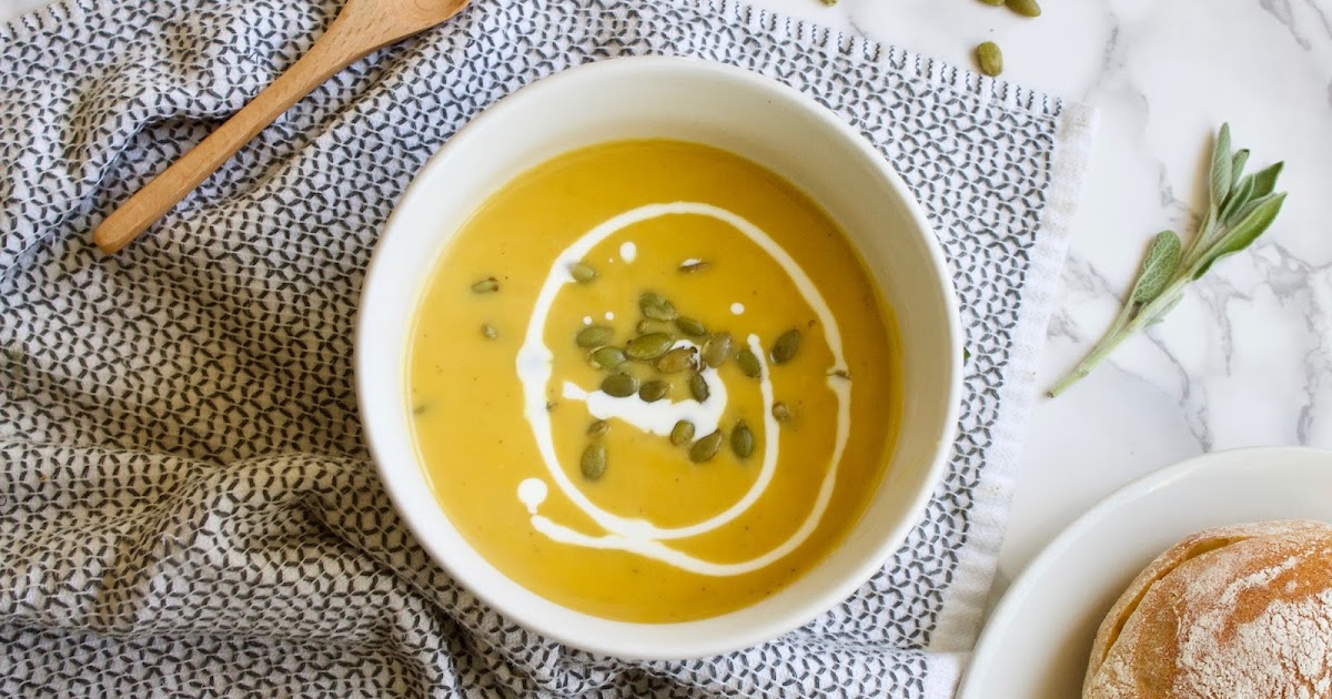 Roasted butternut squash soup maker recipe Hello Beautiful Roasted butternut squash soup maker recipe Hello Beautiful