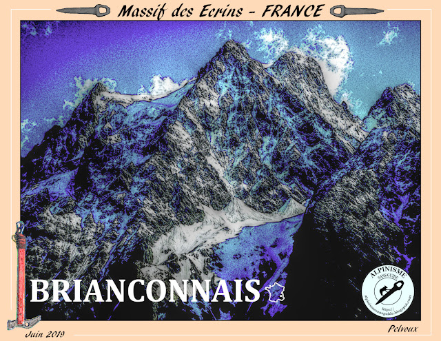 Affiche du Massif des Ecrins, Briançonnais