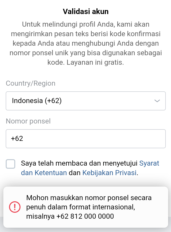 Cara Membuat Akun VK (VKontakte) untuk Free Fire dan