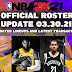 NBA 2K21 OFFICIAL ROSTER UPDATE 03.30.21 LATEST TRANSACTIONS+LINEUPS UPDATES