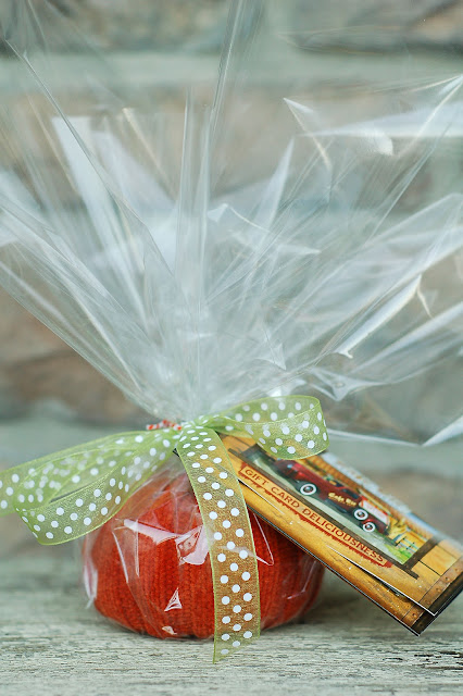 Add a gift card to a simple handcrafted item, for an extra-special birthday gift.