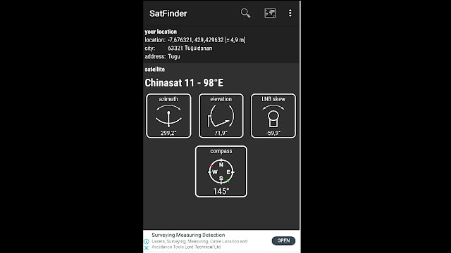 aplikasi android untuk tracking parabola