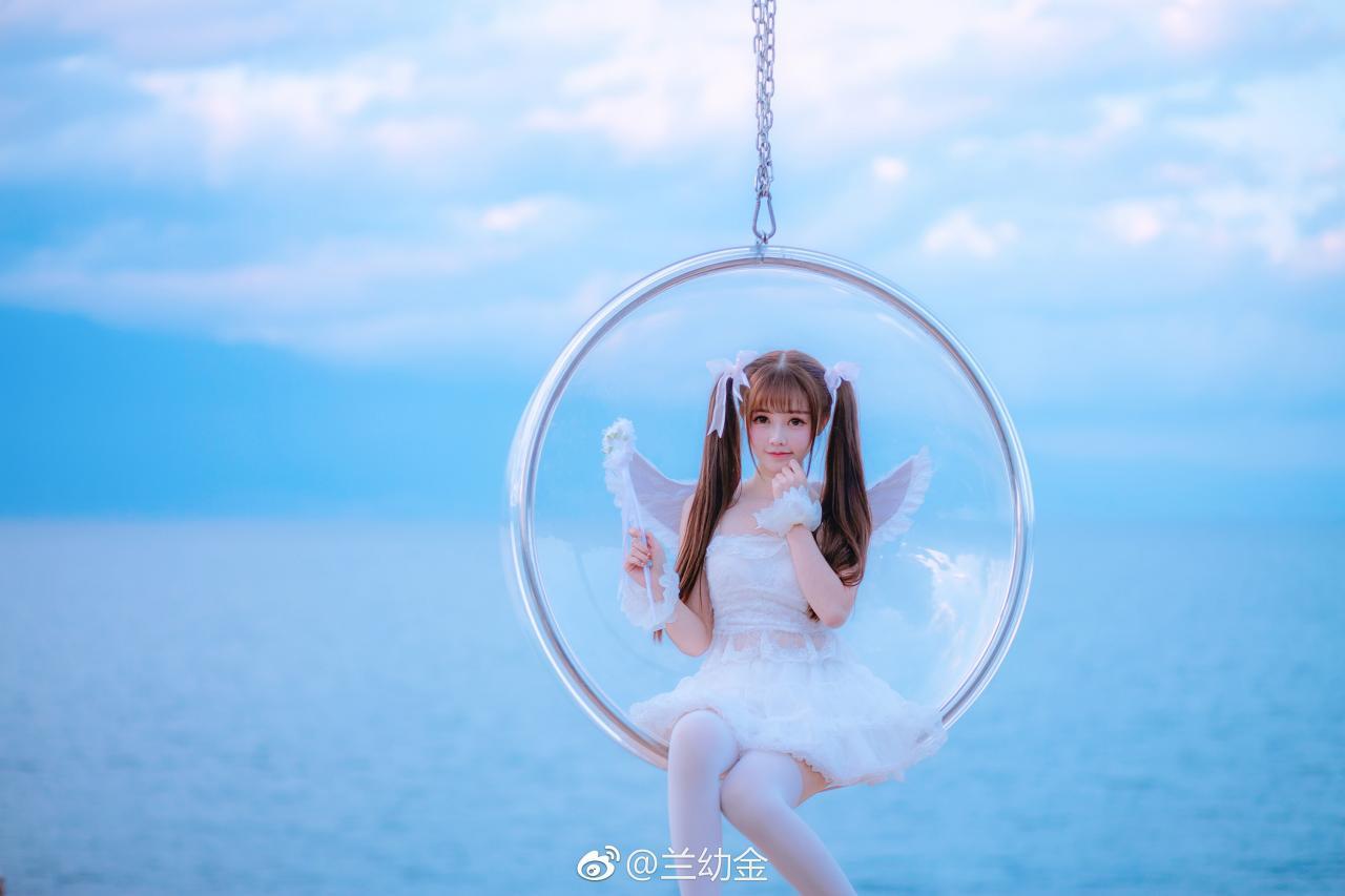 Chinese cute model - Cosplay Little Playful Angel Girl