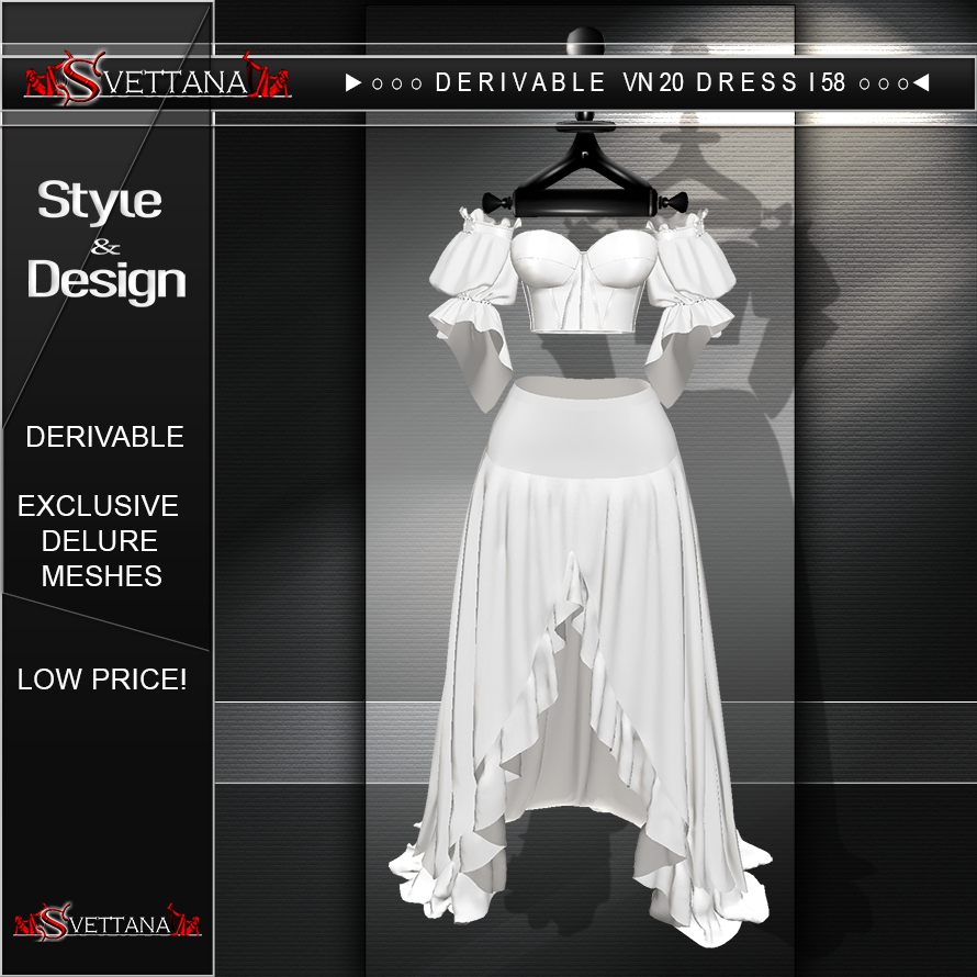 DERIVABLE VN20 DRESS |58 - SVETTANA SHOP