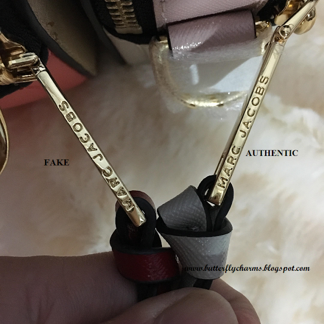 charmed life♥ Marc Jacobs Snapshot Camera Bag Authentic vs Fake♥