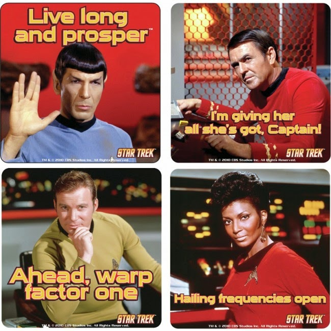 Posavasos Star Trek