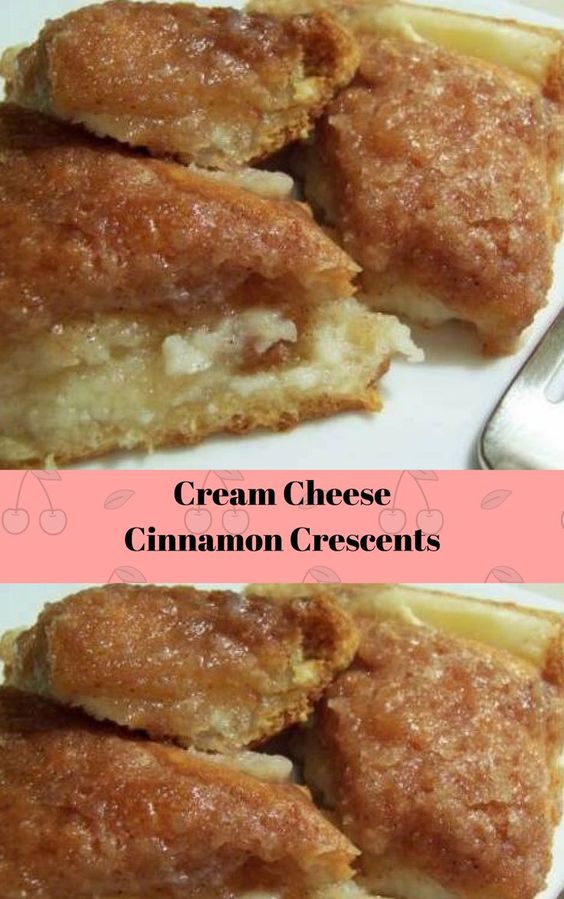 Cream Cheese Cinnamon Crescents