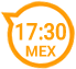 Horario transmisión para Mexico.